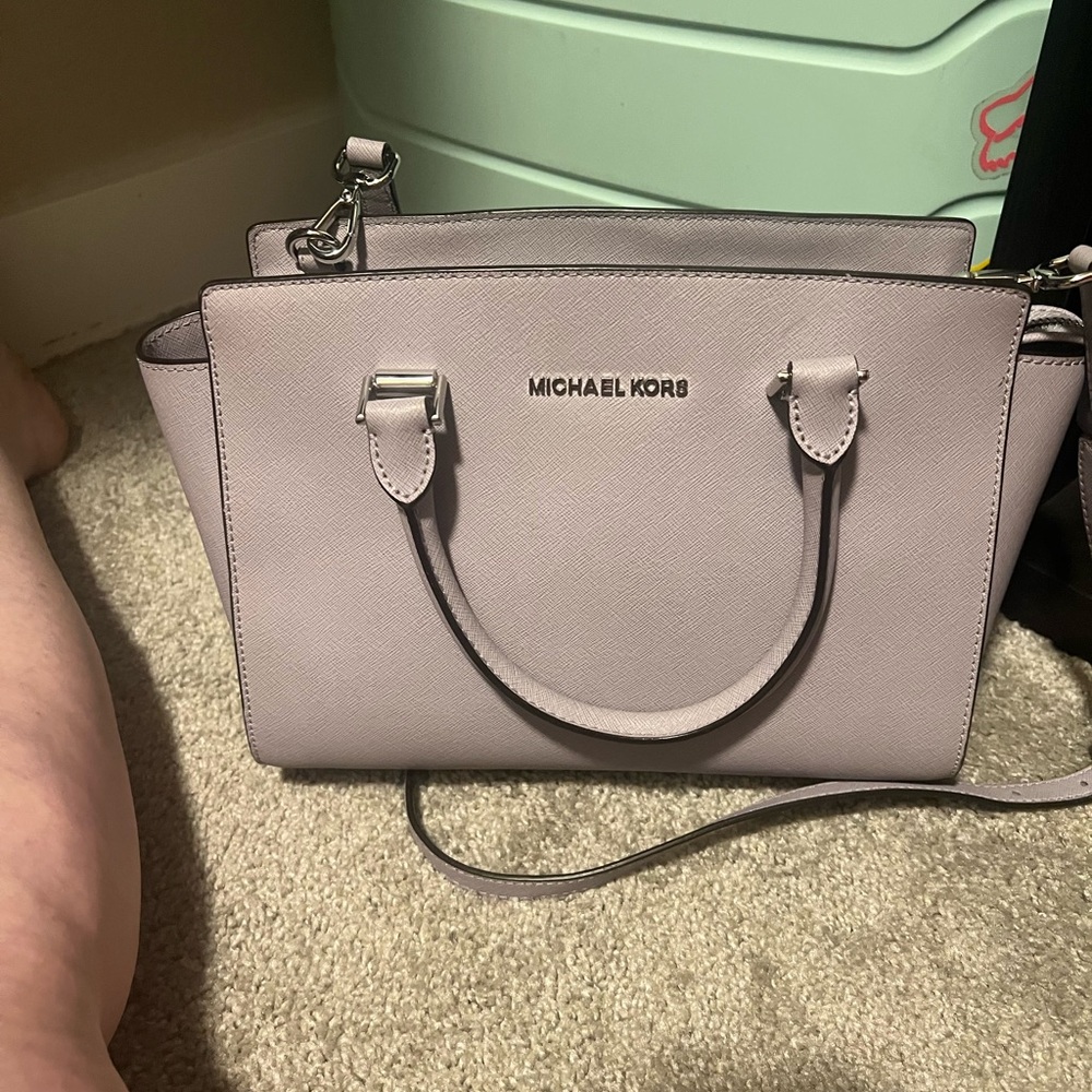 Michael Kors Lavender Handbag